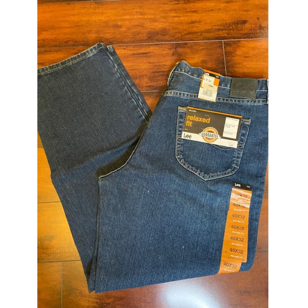 Lee Vintage Men's Jeans Relaxed Fit 100% Cotton NWTs Lot of 3 40 x 30 - Picture 2 of 5